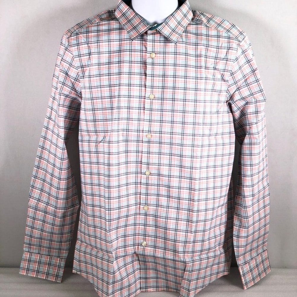 A[X]IST Mens MultiColored Dress Shirt